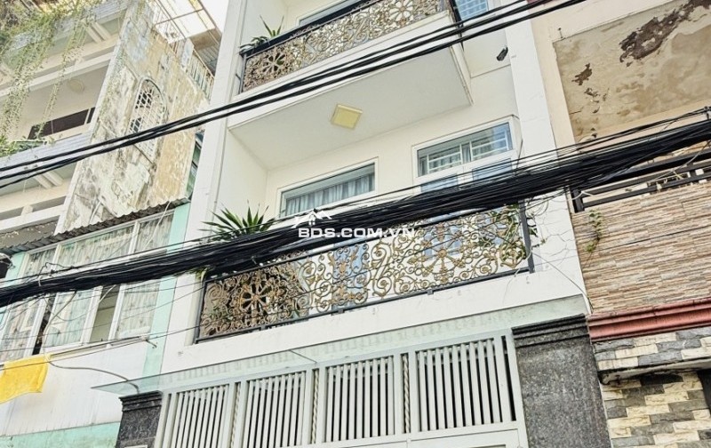 Bán nhà Đẹp, HXH 5m Thông, Lạc Long Quân P.9 Tân Bình 54m2, 4 Tầng 4PN. Chỉ 12.9 Tỷ còn TL .